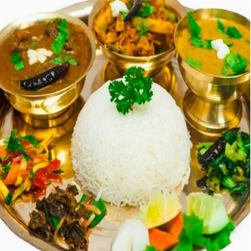 Meat Thali Set